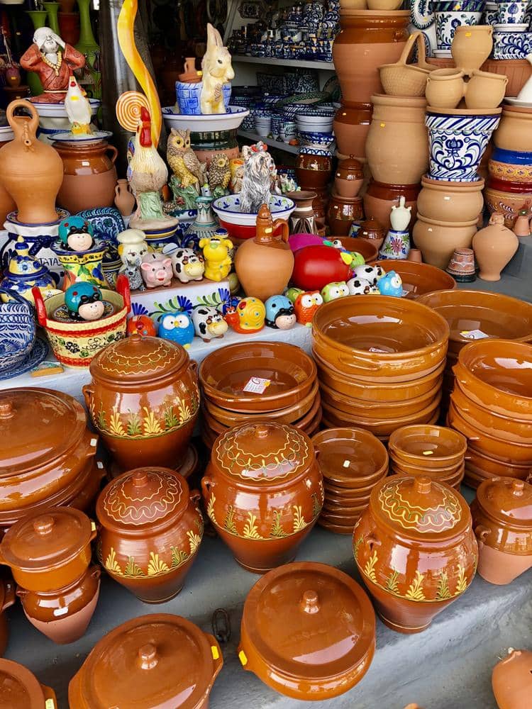 プルジェナ村 スペイン陶器
