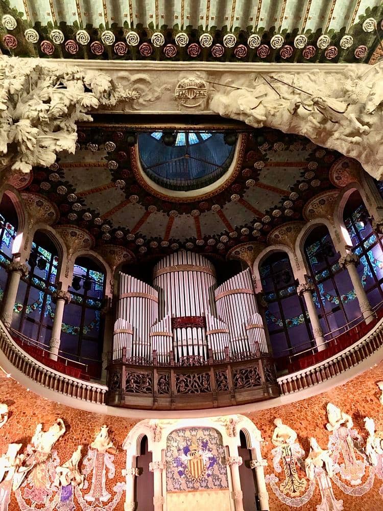 カタルーニャ音楽堂 バルセロナの音楽堂 バルセロナの観光スポット